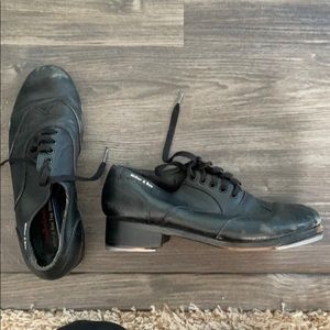 Miller & Ben tap shoes size 38 1/2 with Capezio